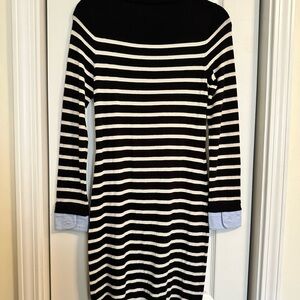 Cynthia Rowley Black and White Wool Garment